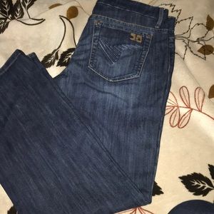 Long legth boot cut jeans
